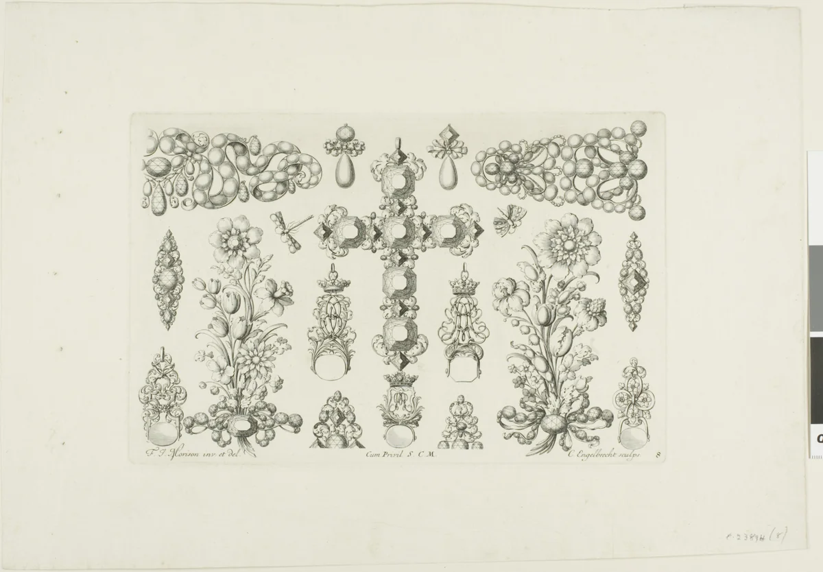 Unterschiedliche neue Inventionen ... by Christian Engelbrecht, print, 1695-1697