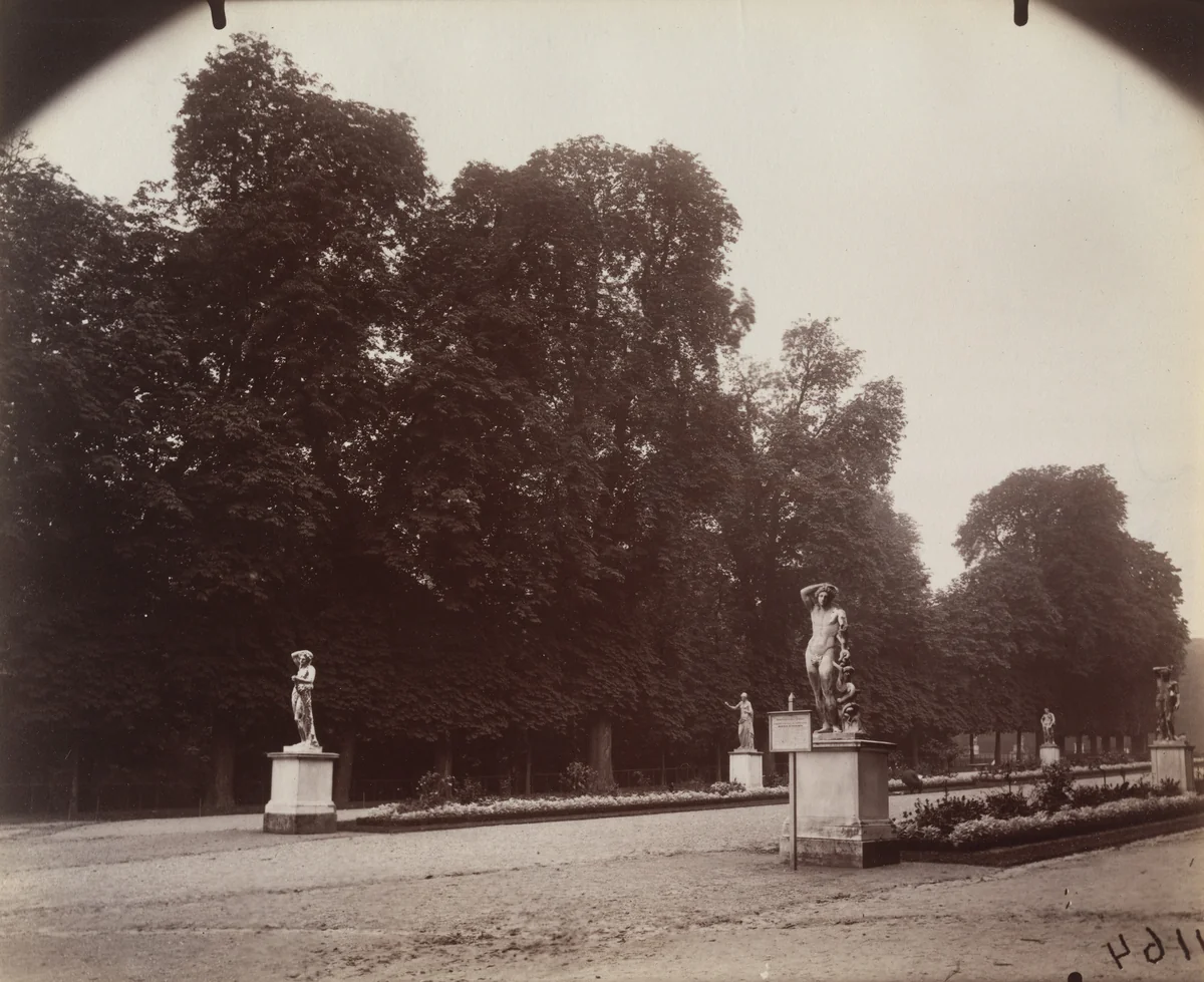 Saint-Cloud by Eugène Atget, photograph, 1922