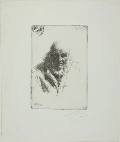 Djos Mats by Anders Zorn, print, 1911
