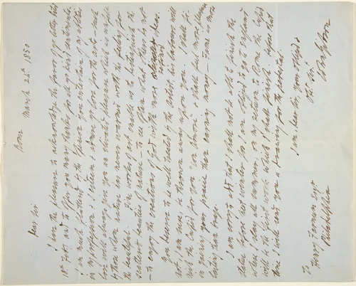 Letters to Henry Farnum from John Gibson and Benjamin Spence by John Gibson, manuscript, 1850