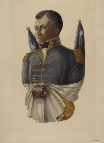 Ship's Figurehead by Louis Plogsted, index of american design, 1938