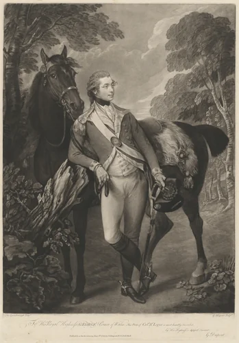 Colonel St. Leger by Thomas Gainsborough, print, 1783