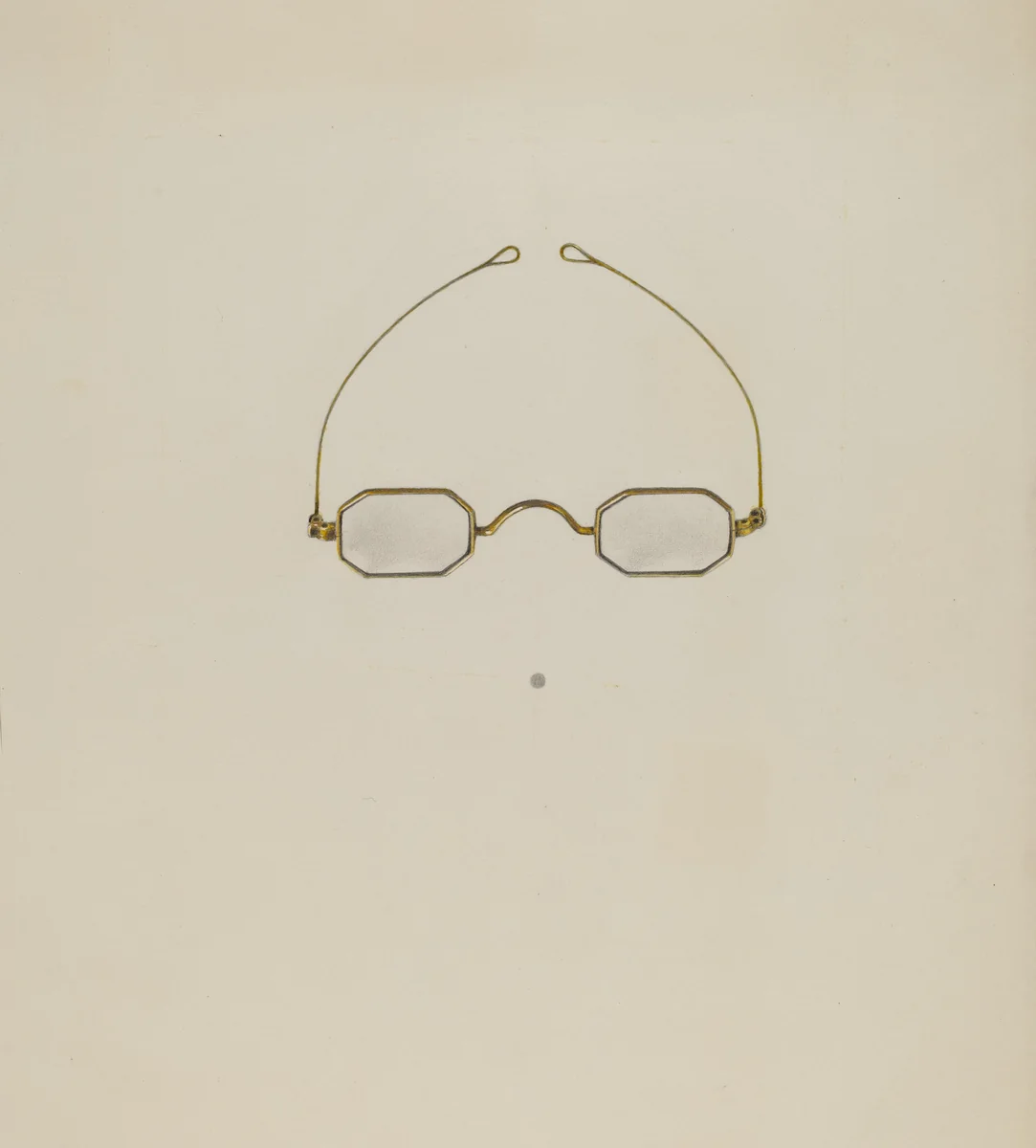 Spectacles by William High, index of american design, 1937