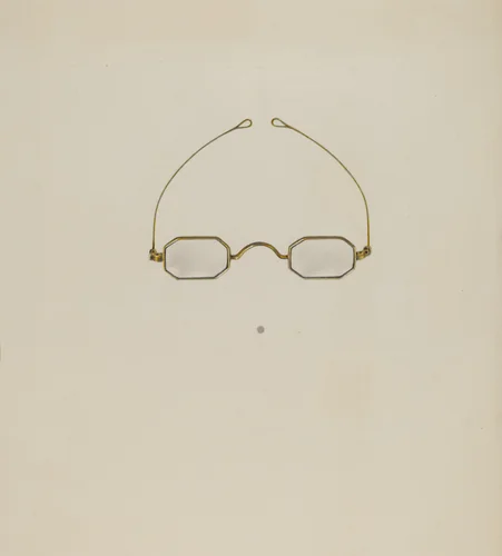 Spectacles by William High, index of american design, 1937