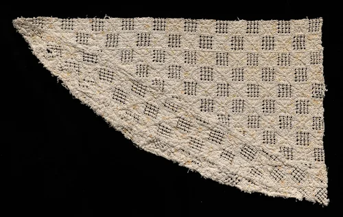 Fragment of Needlepoint (Cutwork) Lace by Unknown, textile, 1500-1599
