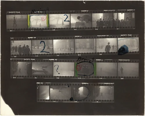 City of London 2/Black White and Things 16 by Robert Frank, photograph, 1952-1953