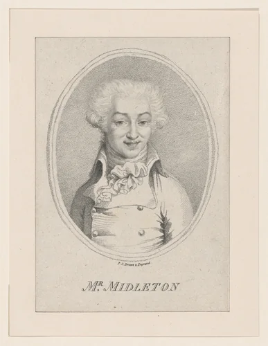 Mr. Midleton [James Middleton] by Peter Condé, print, 1793