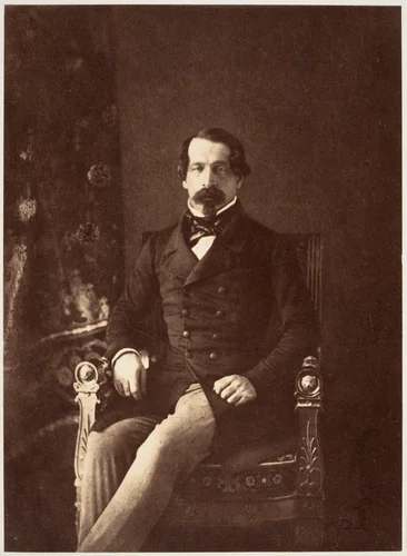 Portrait de Louis-Napoléon Bonaparte en Prince-Président by Gustave Le Gray, photograph, 1852