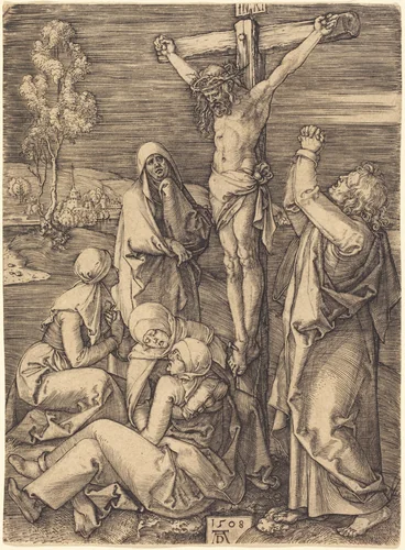 The Crucifixion by Albrecht Dürer, print, 1508