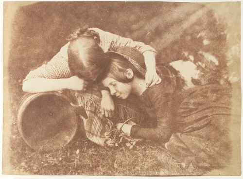 The Misses McCandlish by Hill and Adamson, photograph, 1843-1847