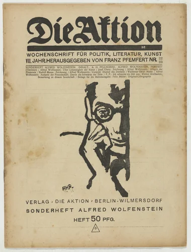 Die Aktion, vol. 7, no. 22/23 by Waldemar Ohly, periodical, 1917