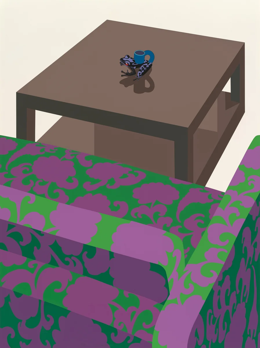 Frog Cup by Ken Price, print, 1972-1975