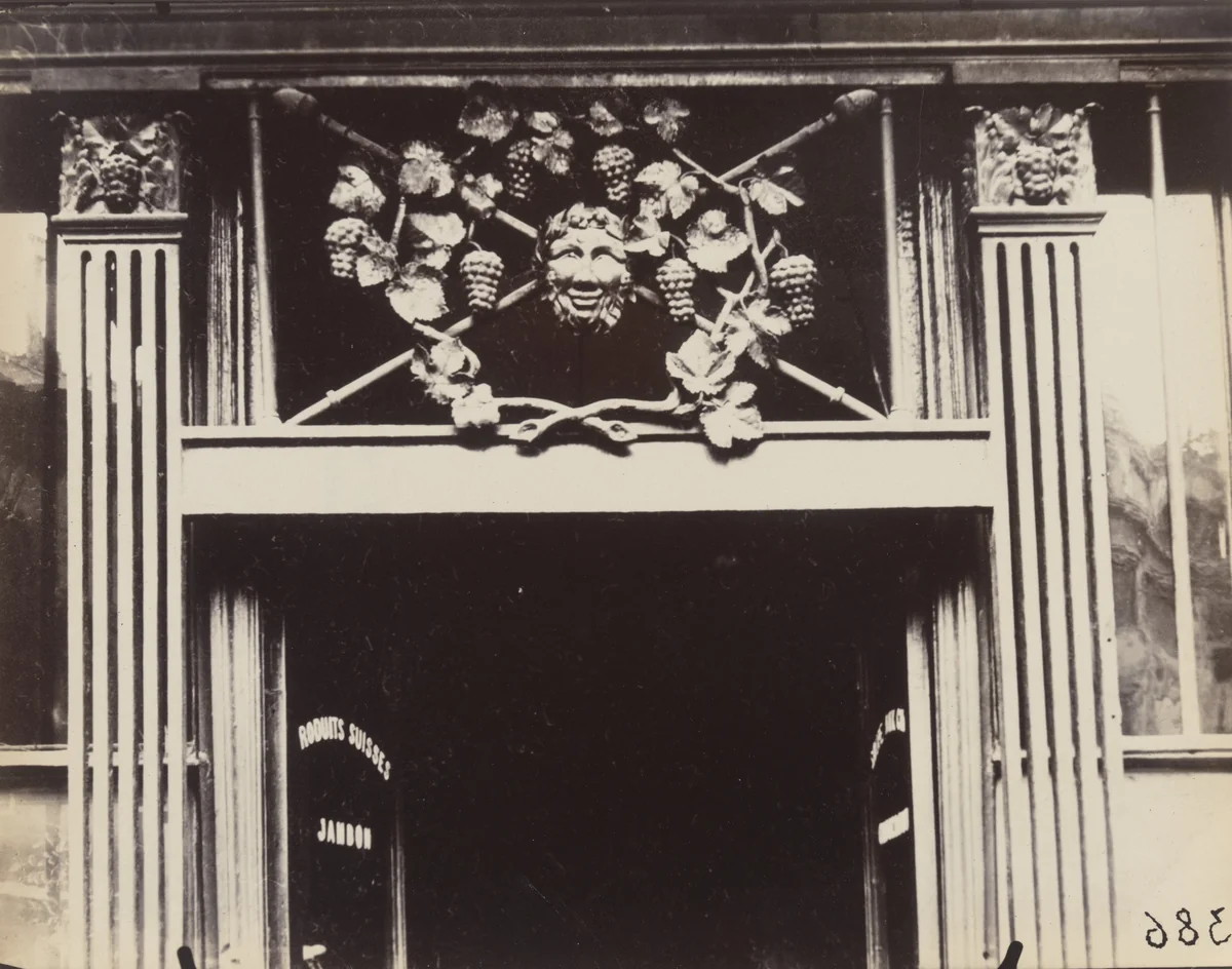 58 Rue Caumartin by Eugène Atget, photograph, 1913