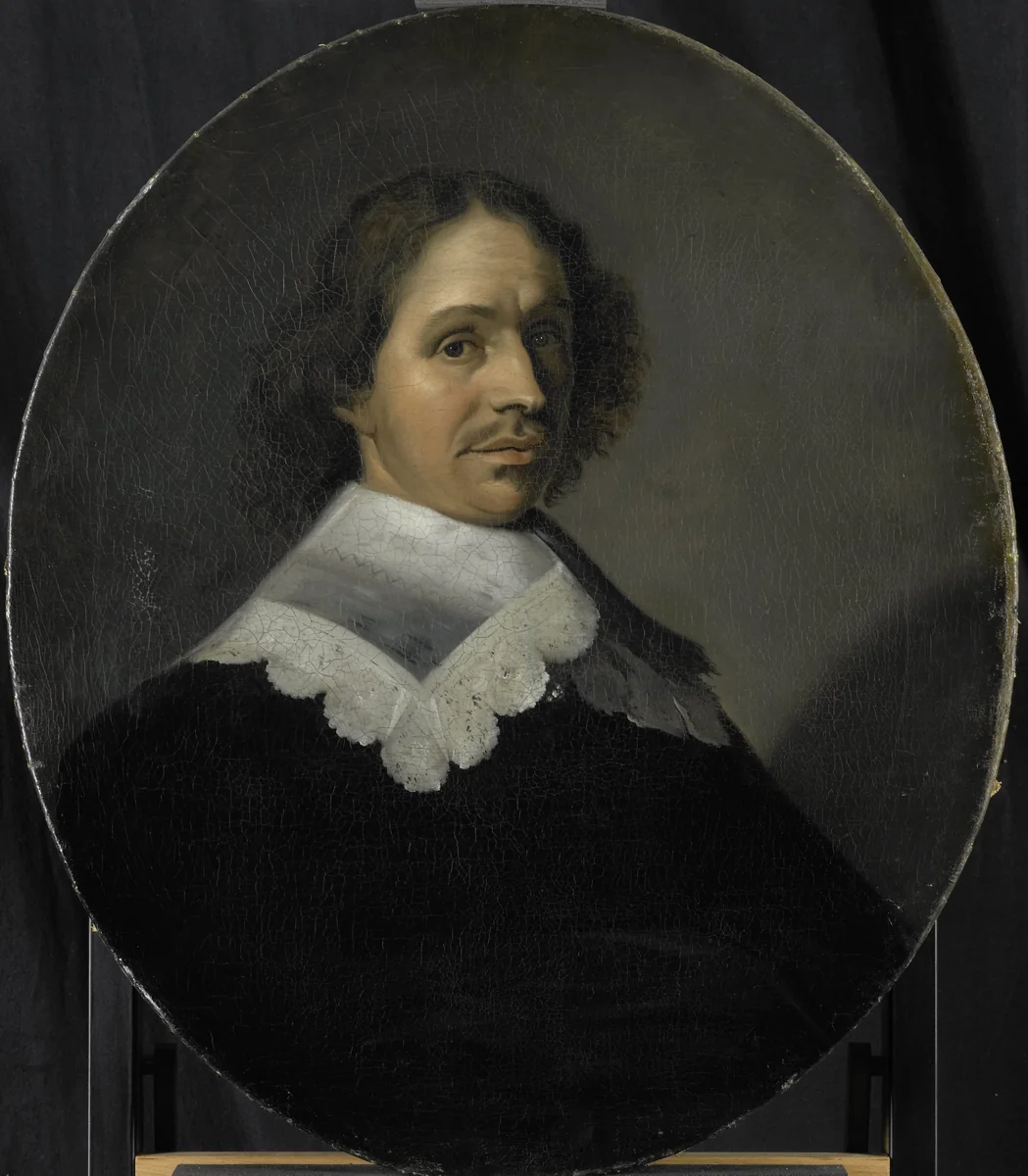 Portrait of Paulus Verschuur, Served seven terms as Burgomaster of Rotterdam and also Director of the Rotterdam Chamber of the East India Company, elected 1651 by Pieter van der Werff, painting, 1695-1722