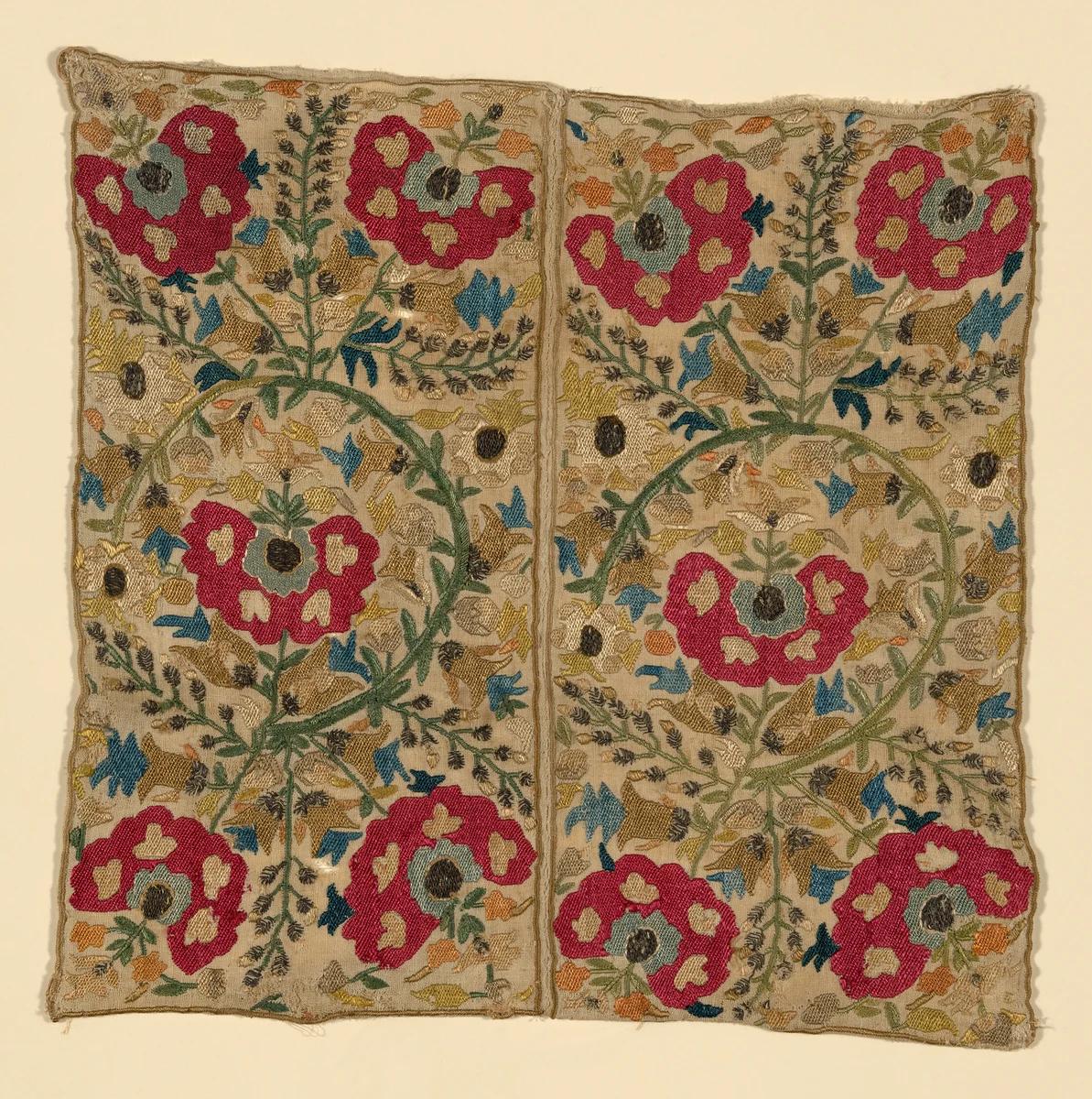 Scarf Ends by Greece, Epirus Province, Ioannina, textile, 1701-1800