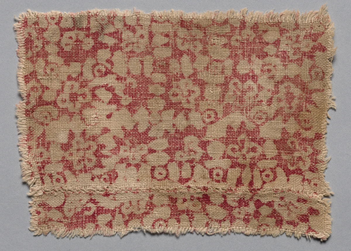 Fragment by Unknown, textile, 1100-1399