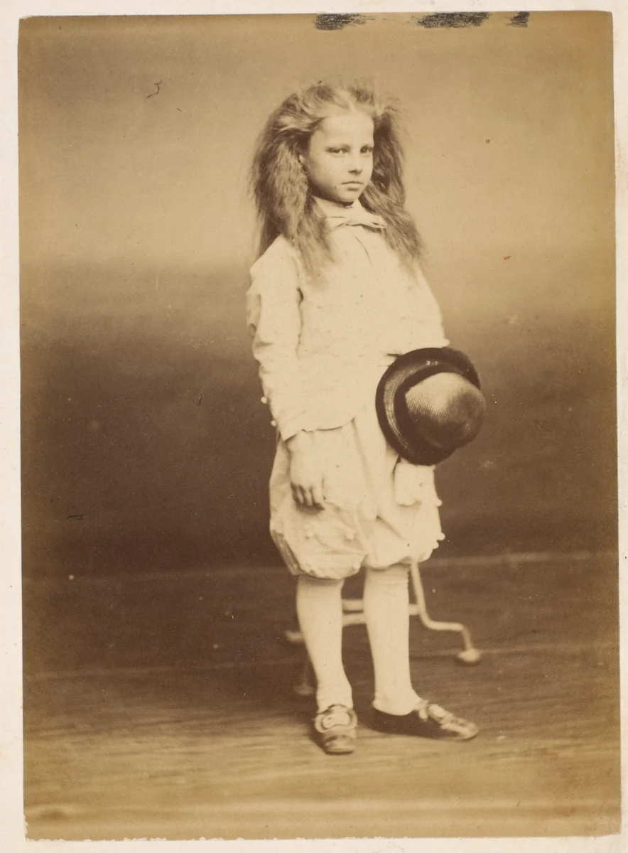 L'Enfant blanc by Pierre-Louis Pierson, photograph, 1860-1869
