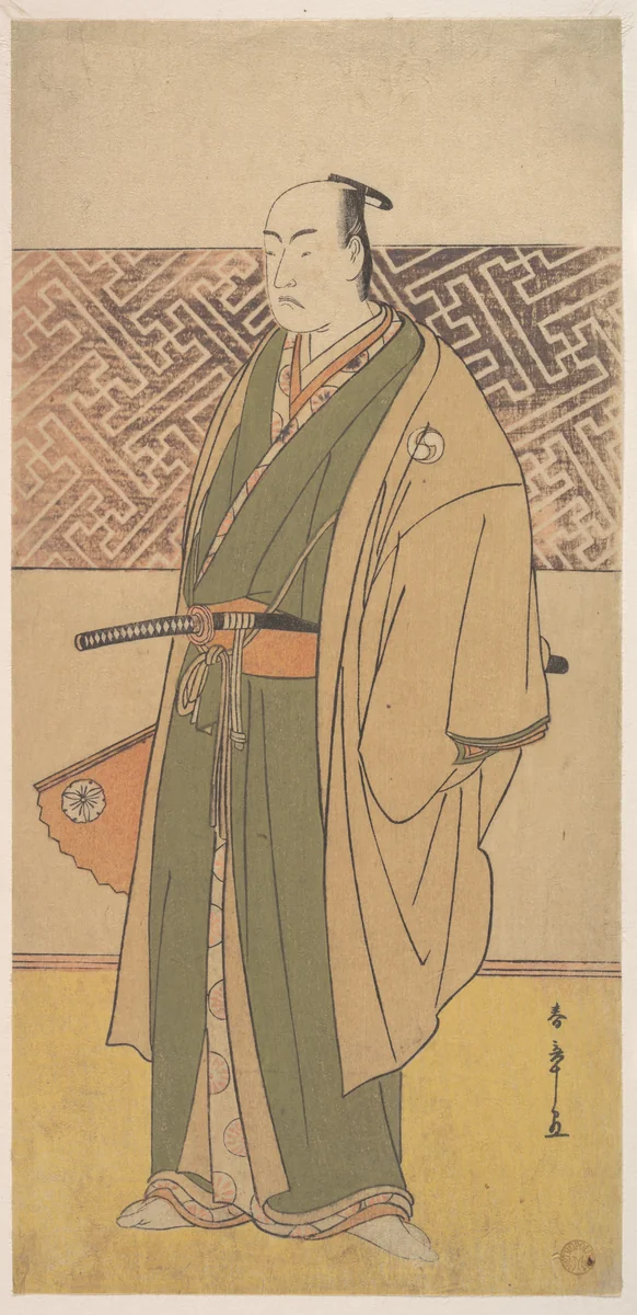 The Fourth Matsumoto Koshiro in the Role of Oboshi Yuranosuke by Katsukawa Shunshô (勝川春章), print, 1777-1797