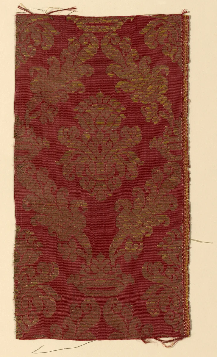 Fragment by Spain, textile, 1601-1625