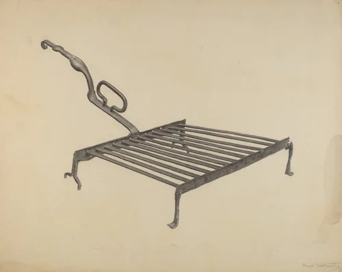 Gridiron by Bernard Westmacott, index of american design, 1938