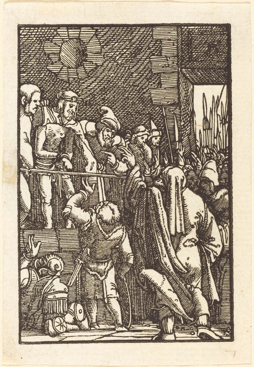 Ecce Homo by Albrecht Altdorfer, print, 1513