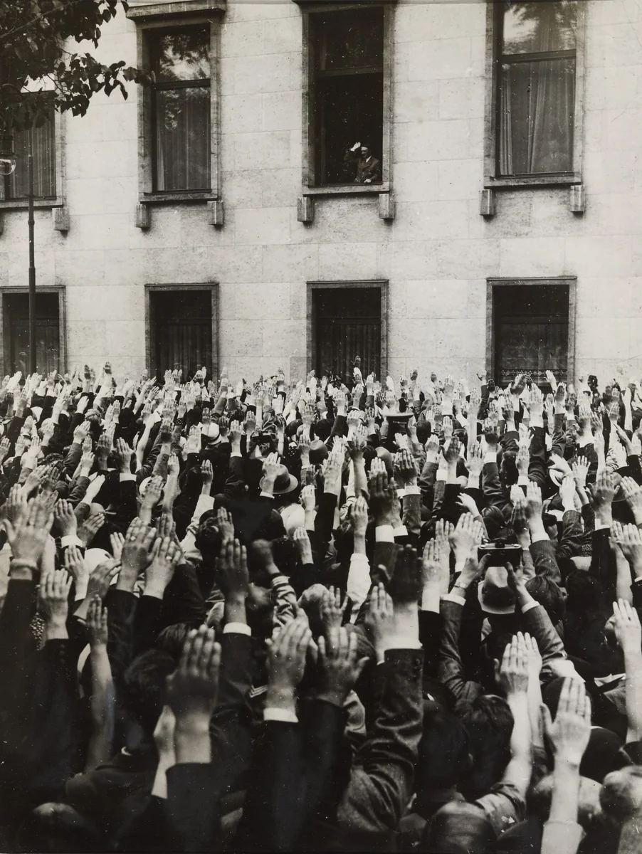 "A Unanimous 'Ja' for the Leader" by Times Wide World Photos, photograph, 1934