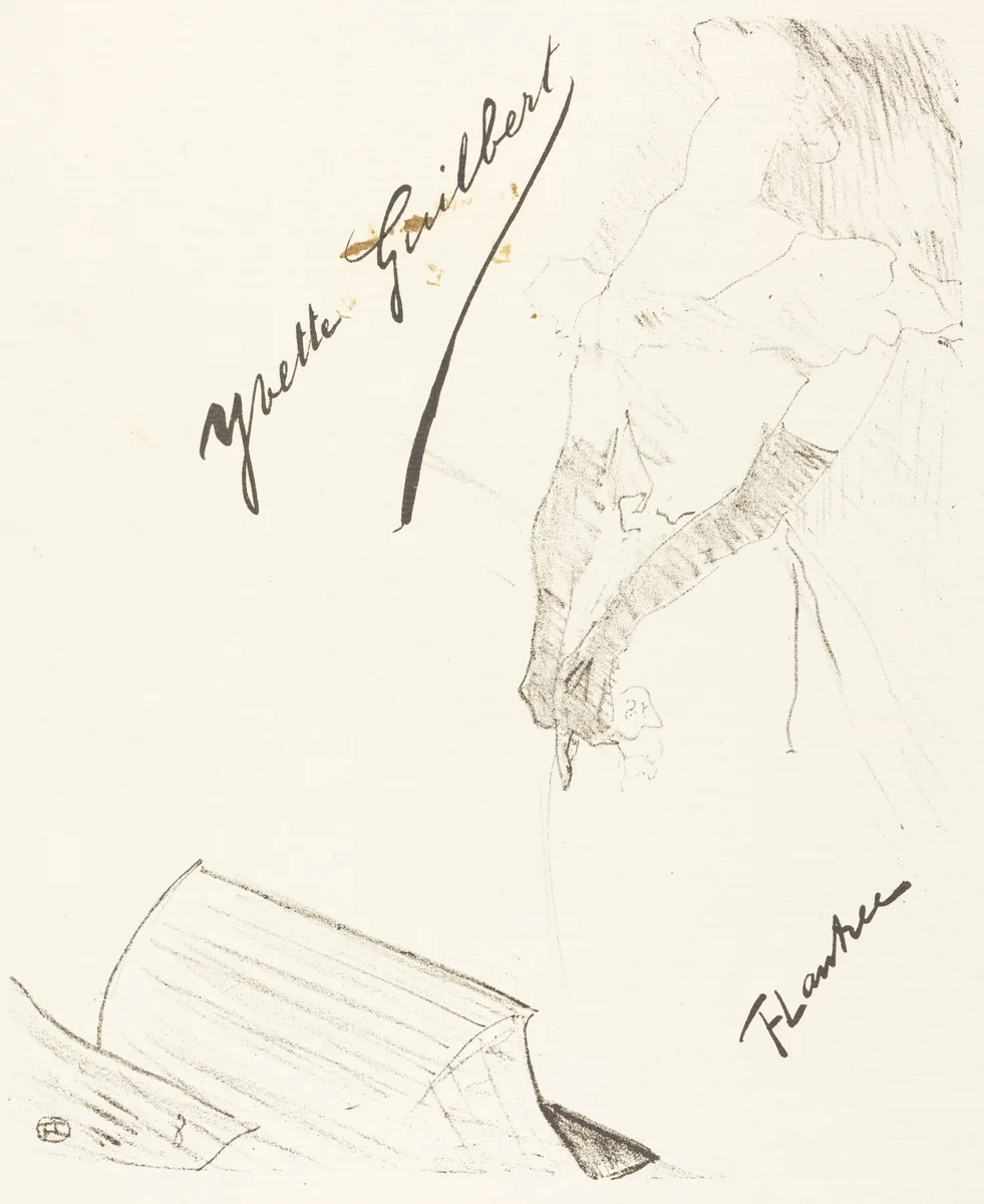 Frontispiece by Henri de Toulouse-Lautrec, print, 1898