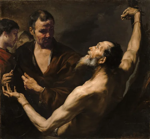 The Martyrdom of Saint Bartholomew by Jusepe de Ribera, painting, 1634