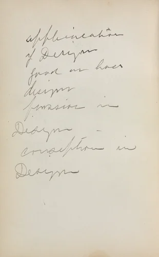 Italian Sketchbook: Notes (page 239) by Maurice Prendergast, book, 1898-1899