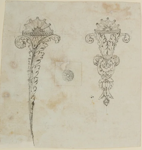 Designs for the Decoration of Firearms by Nicolas Noël Boutet, drawing, 1772-1830