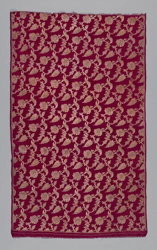 Panel by India, textile, 1801-1900