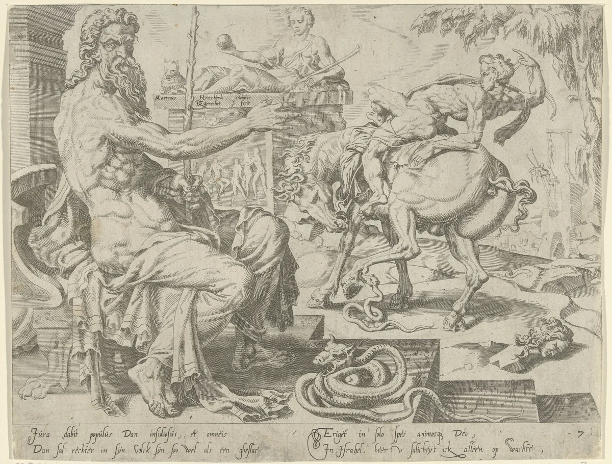 Dan by Unknown, print, 1550