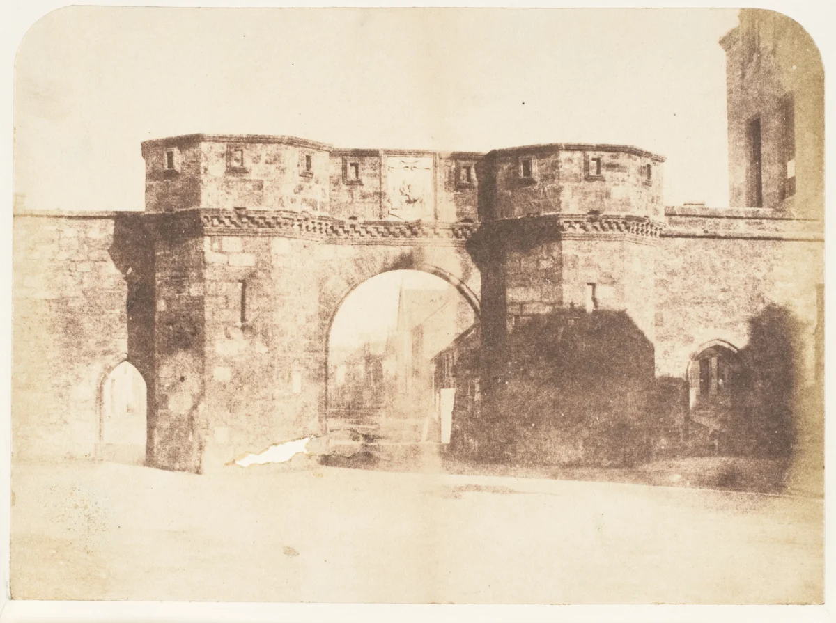 St. Andrews. The West Port by Hill and Adamson, photograph, 1843-1847