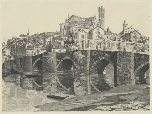 Limoges by John Taylor Arms, print, 1932