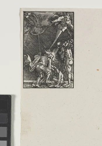 The Fall and Redemption of Man: Christ Descending into Hell by Albrecht Altdorfer, print, 1510-1520