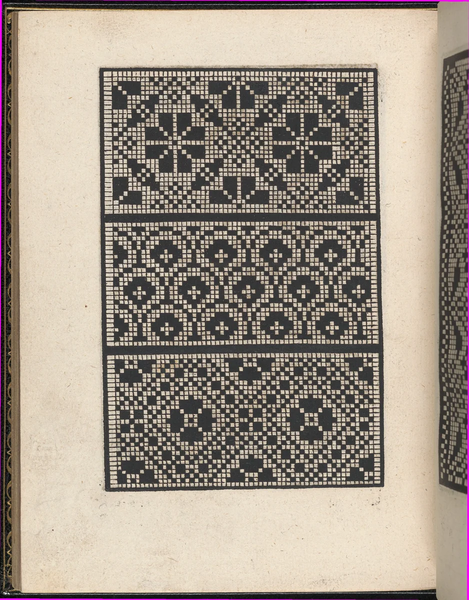 Page from Ein new kunstlich Modelbuch...(Page 41v) by Peter Quentel, book, 1544