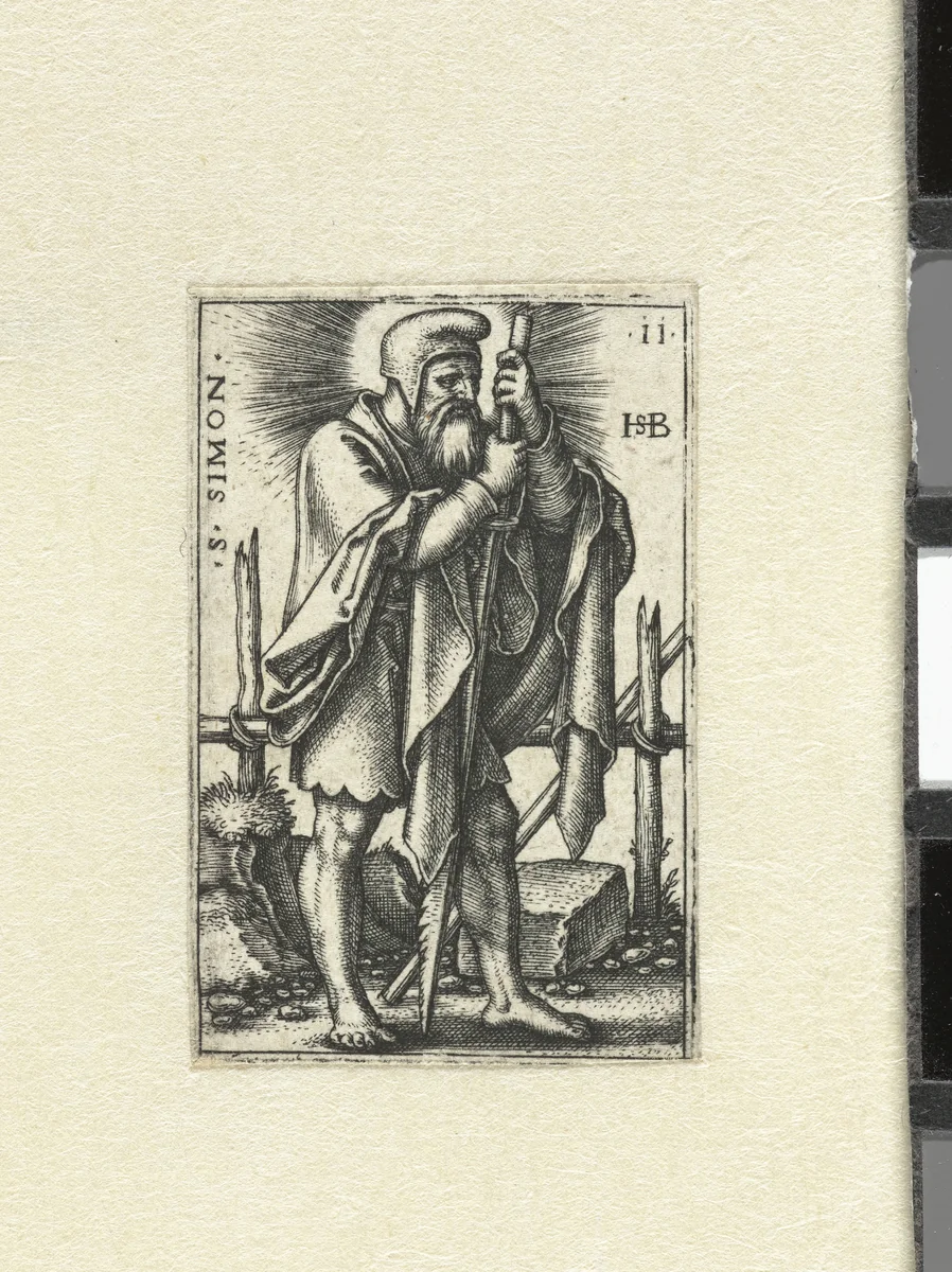Simon Zelotes by Unknown, print, 1545-1546