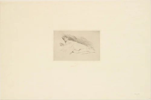 Canicule by Félicien Rops, print, 1840-1900