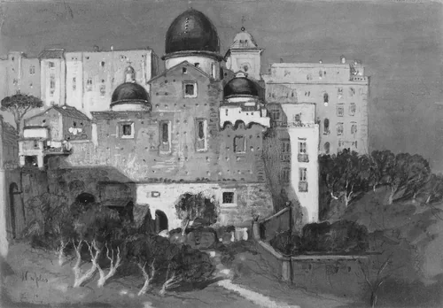 Naples by Samuel Colman, artwork, 1832-1920