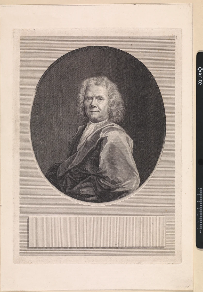 Portret van Hermanus Boerhaave by Jan Wandelaar, print, 1702-1759