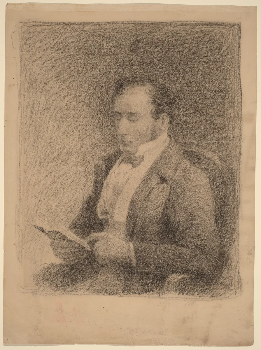 R. Strong by Rembrandt Peale, drawing, 1810