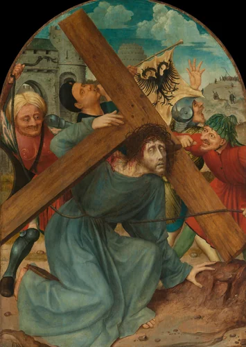 Christ Carrying the Cross by Quinten Massijs, painting, 1510-1515