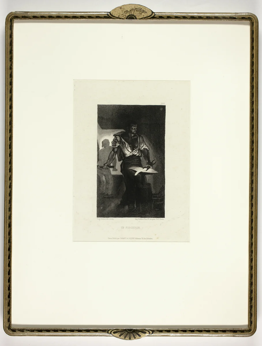 Phaeton Pattern Frame by Theodore Roussel, print, 1907-1908