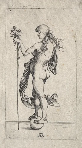The Little Fortune by Albrecht Dürer, print, 1492-1502