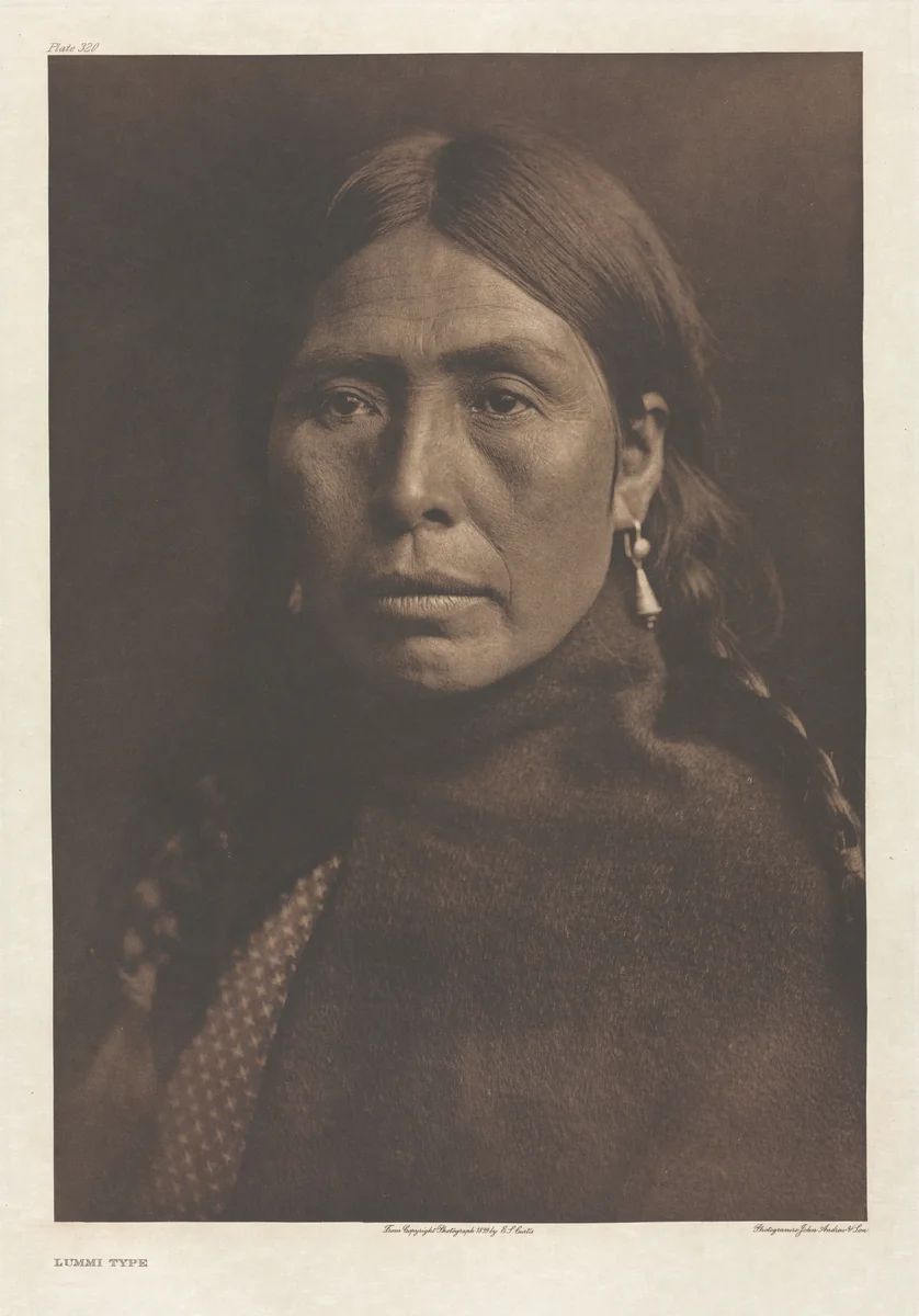 Portfolio IX, Plate 320: Lummi Type by Edward Curtis, other, 1899