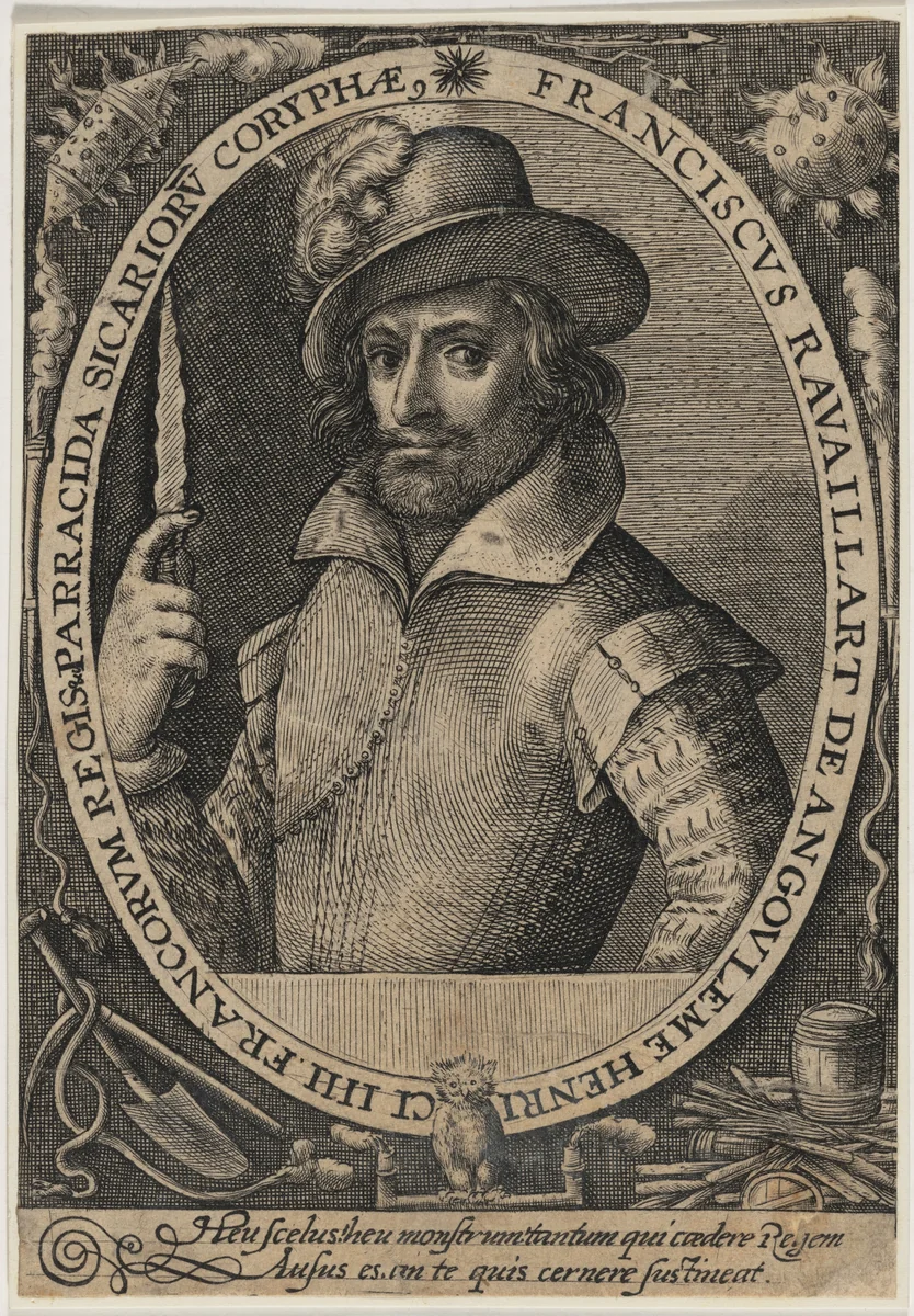 Francois Ravaillac by Unknown 19th Century, print, 1800-1899