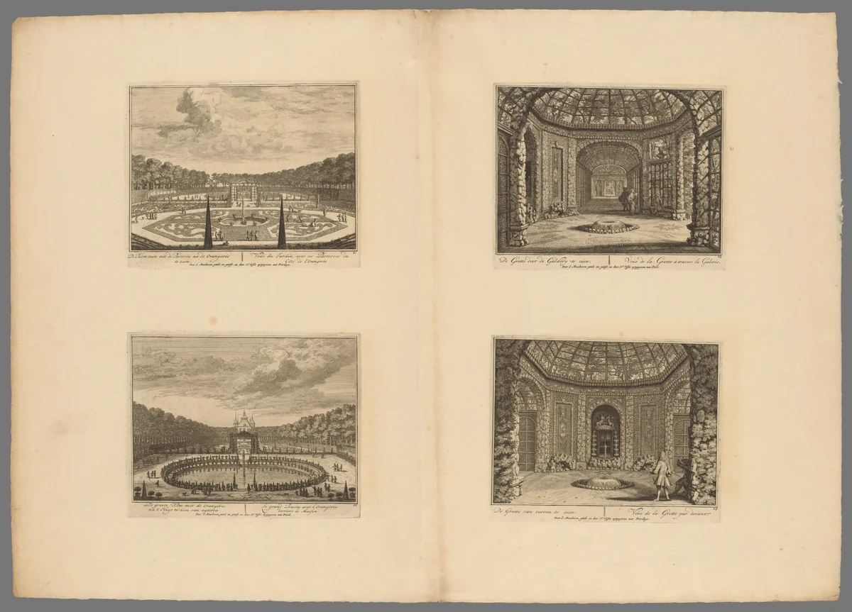 Voorgevel van Huis ter Meer te Maarssen by Hendrik de Leth, print, 1740