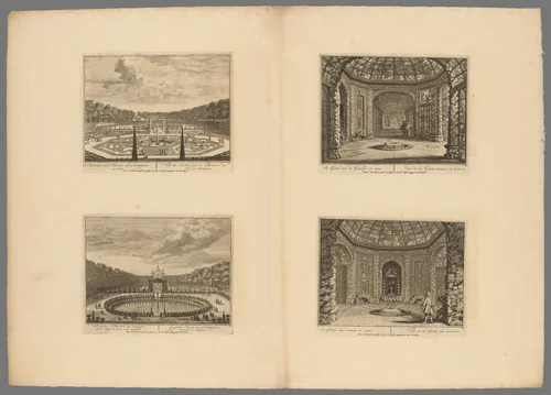 Voorgevel van Huis ter Meer te Maarssen by Hendrik de Leth, print, 1740