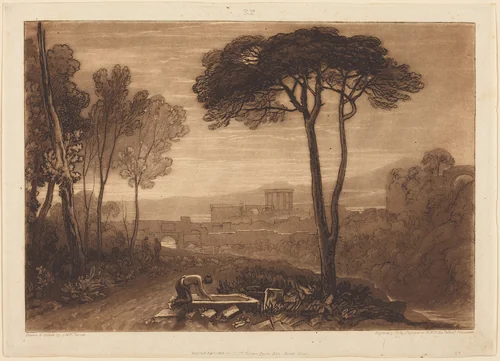 Scene in the Campagna by William Say
Joseph Mallord William Turner, print, 1812