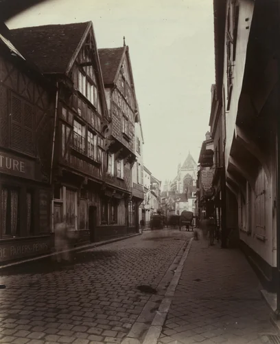 Beauvais. Rue de la Manufacture by Eugène Atget, photograph, 1904